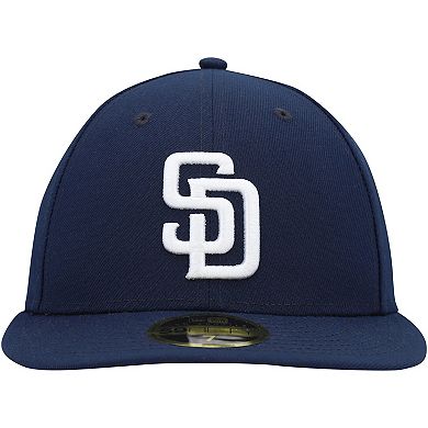 Men's New Era Navy San Diego Padres Oceanside Low Profile 59FIFTY Fitted Hat