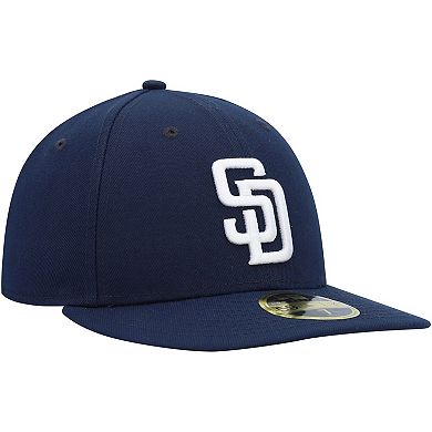 Men's New Era Navy San Diego Padres Oceanside Low Profile 59FIFTY Fitted Hat