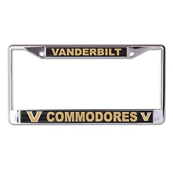 WinCraft Vanderbilt Commodores Primary Logo MVP Metal License Plate Frame
