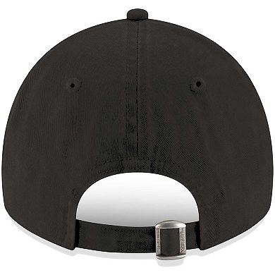 Men's New Era Black LA Galaxy Jersey Hook 9TWENTY Adjustable Hat