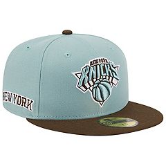 Men's New York Knicks New Era Blue Game Day Hollow Logo Mashup 59FIFTY  Fitted Hat