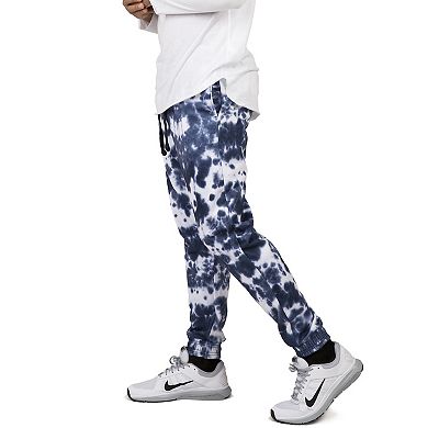 Vibes Men's Fleece Printed Jogger Pants