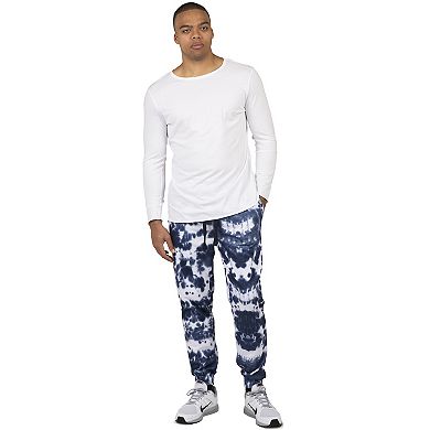 Vibes Men's Fleece Printed Jogger Pants