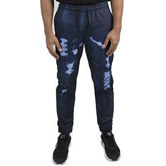 Vibes Men's Fleece Printed Jogger Pants