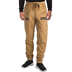 Jogger pants hot sale double zipper