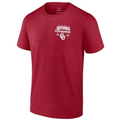 Unisex Fanatics Branded Crimson Oklahoma Sooners 2023 NCAA Softball ...