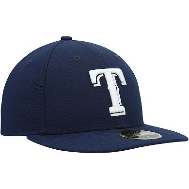 Men's New Era Navy Texas Rangers Oceanside Low Profile 59FIFTY Fitted Hat
