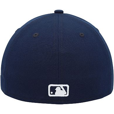 Men's New Era Navy Texas Rangers Oceanside Low Profile 59FIFTY Fitted Hat