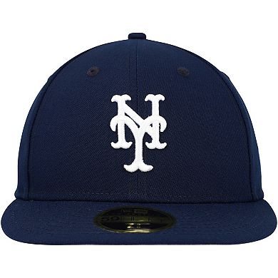 Men's New Era Navy New York Mets Oceanside Low Profile 59FIFTY Fitted Hat