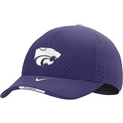 Men's Nike #21 Purple Kansas State Wildcats Throwback Replica