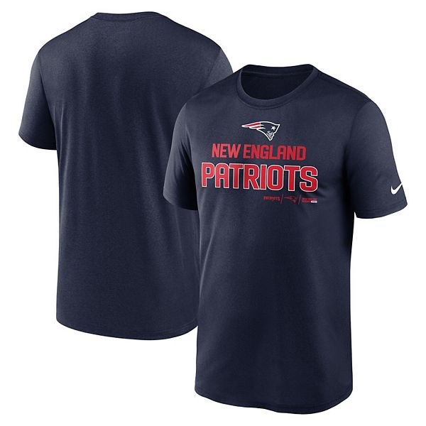 Men's Nike Navy New England Patriots Legend Community Performance T-Shirt