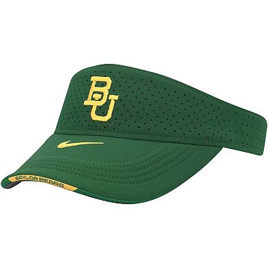 Men's Nike Green Baylor Bears 2023 Sideline Performance Adjustable Visor
