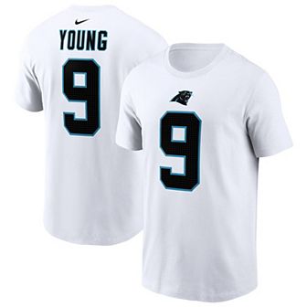 Men's Nike Bryce Young White Carolina Panthers 2023 NFL Draft First Round Pick Player Name & Number T-Shirt