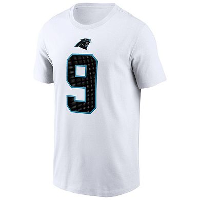 Men's Nike Bryce Young White Carolina Panthers 2023 NFL Draft First Round Pick Player Name & Number T-Shirt