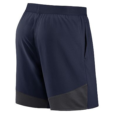 Men's Nike College Navy Seattle Seahawks Stretch Performance Shorts