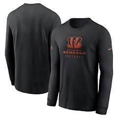 Nike Men's Yard Line (NFL Cincinnati Bengals) T-Shirt in Black, Size: Small | NKGW00A9A-079