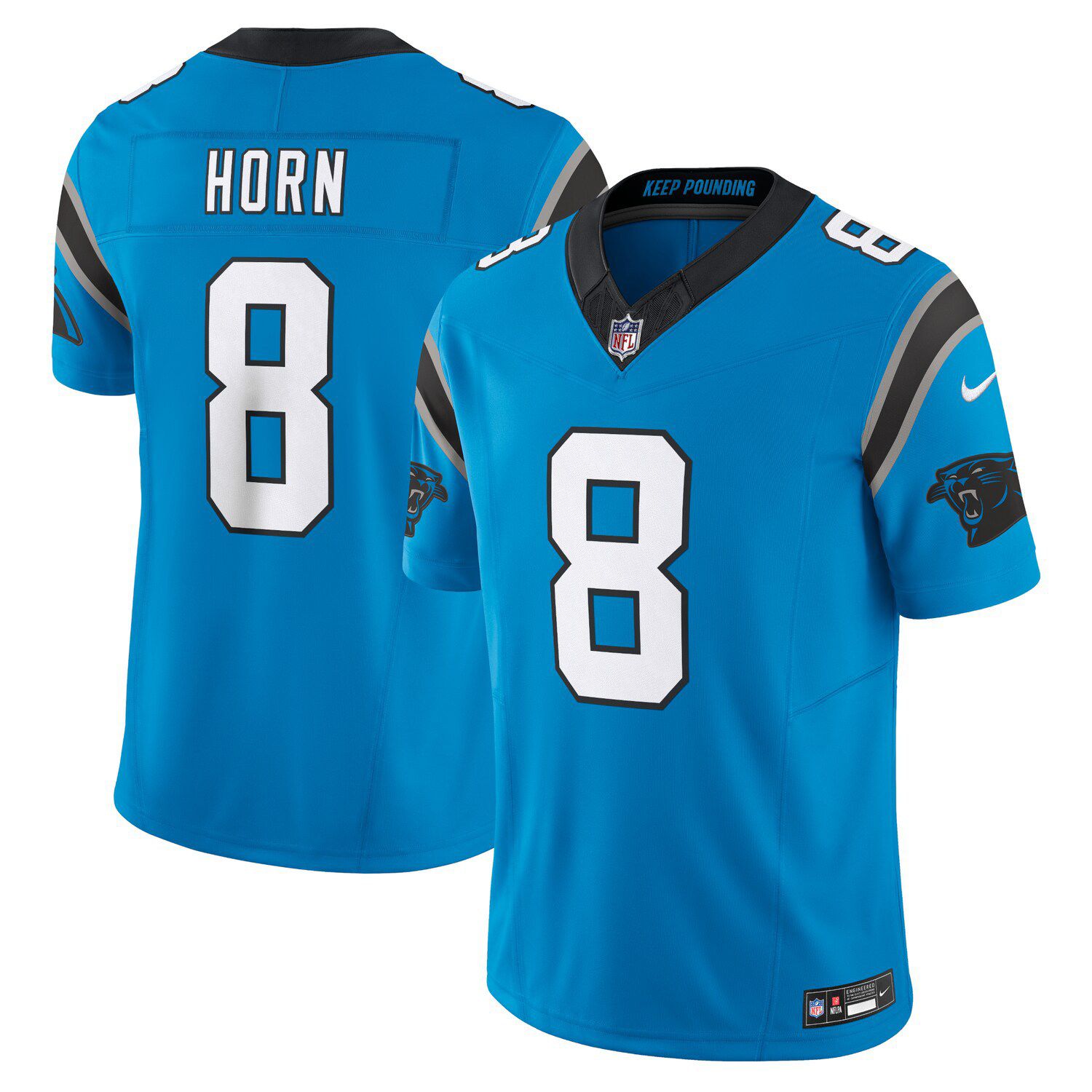 NFL Carolina Panthers RFLCTV (Sam Mills) Men's Fashion Football Jersey