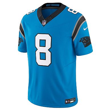 Men's Nike Jaycee Horn Blue Carolina Panthers Vapor F.U.S.E. Limited Jersey