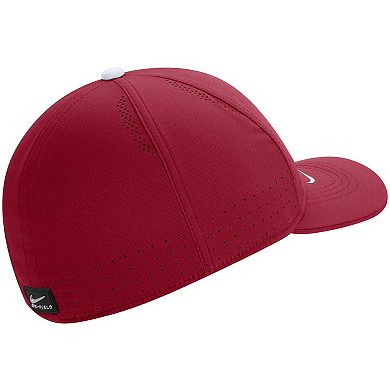 Men's Nike Crimson Washington State Cougars Classic99 Swoosh Performance Flex Hat