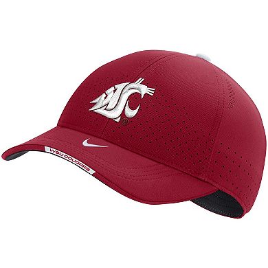 Men's Nike Crimson Washington State Cougars Classic99 Swoosh Performance Flex Hat