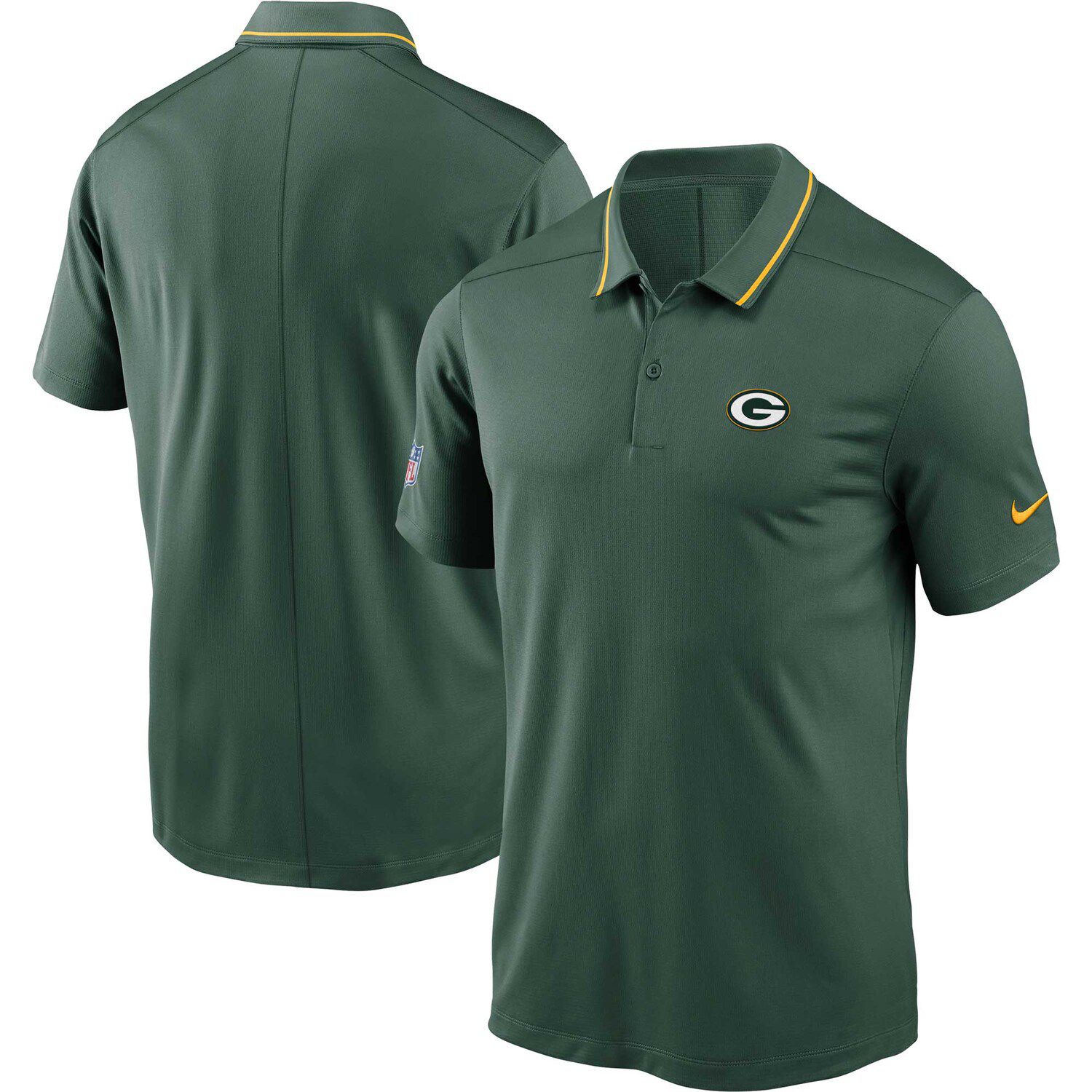 Nike Men's Dri-Fit Sideline Coach (NFL Green Bay Packers) Long-Sleeve Top in White, Size: XL | 00M210A7T-0BK