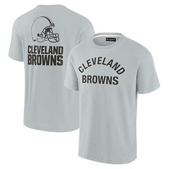 Unisex Fanatics Signature Gray Cleveland Browns Super Soft Short Sleeve T-Shirt