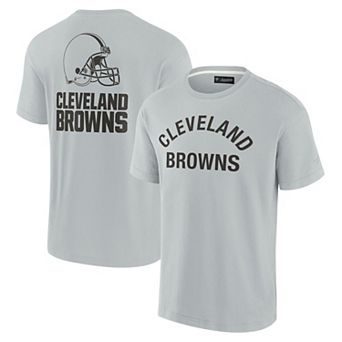 Unisex Fanatics Signature Gray Cleveland Browns Super Soft Short Sleeve T-Shirt