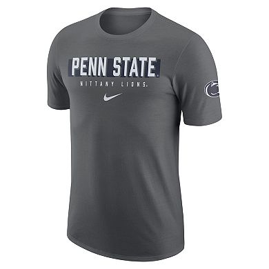 Men's Nike Gray Penn State Nittany Lions Campus Gametime T-Shirt