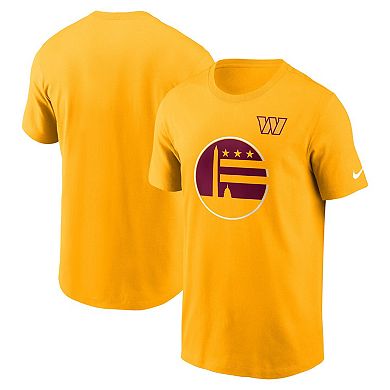 Men's Nike  Gold Washington Commanders Local Essential T-Shirt
