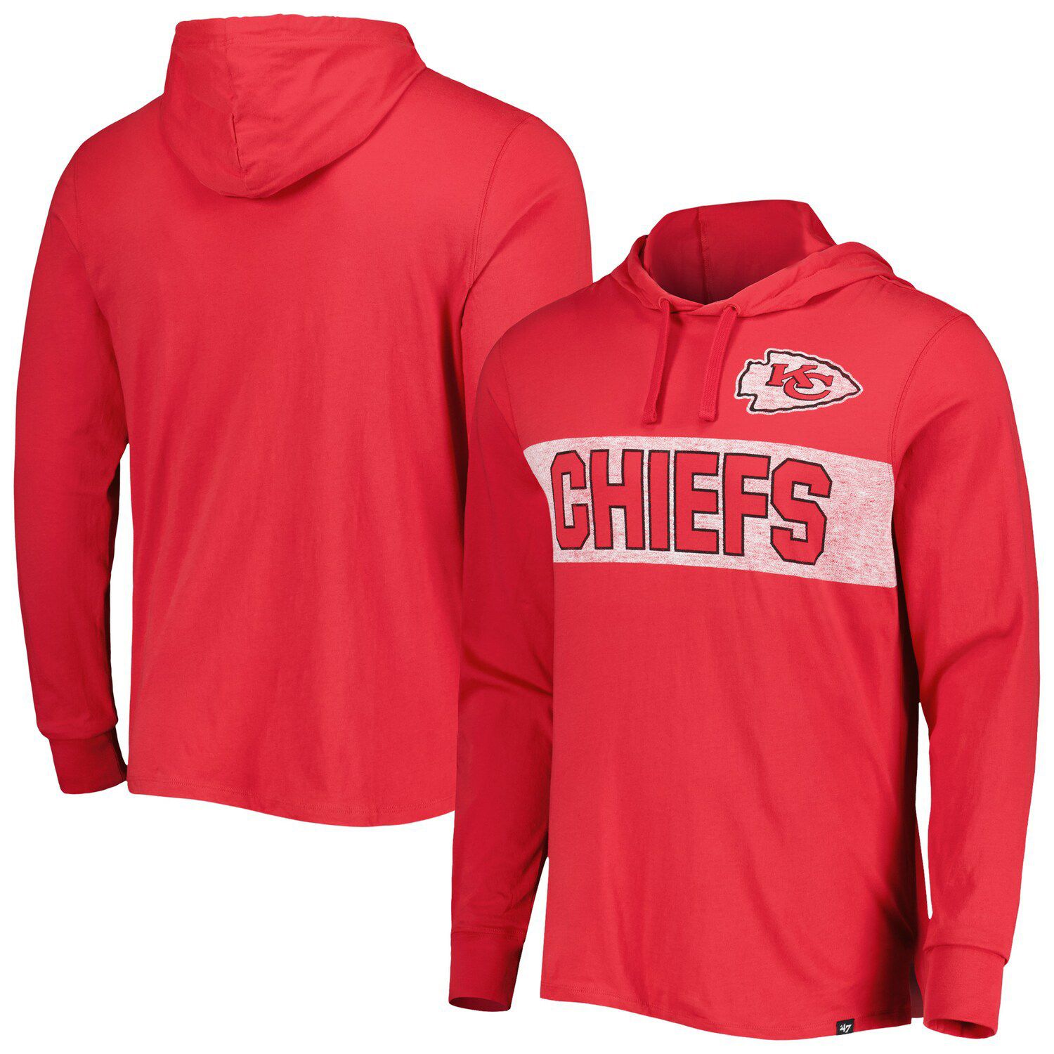 47 Brand / Men's Kansas City Chiefs Red Chiefs Kingdom Long Sleeve T-Shirt