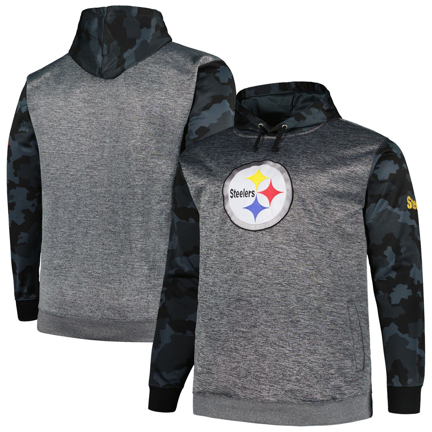 Men's Dunbrooke Realtree Camo Pittsburgh Steelers Circle Champion Tech  Fleece Pullover Hoodie