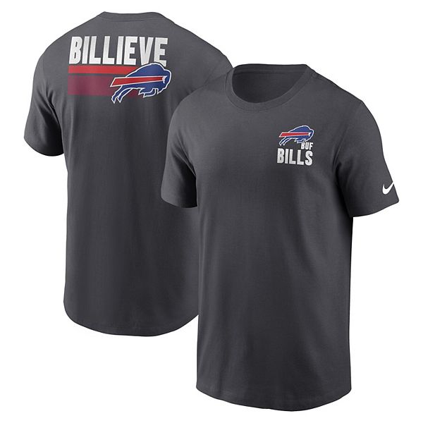 '47 Men's Buffalo Bills Billieve Grey T-Shirt