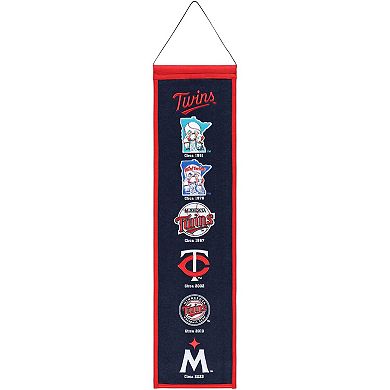 "WinCraft Minnesota Twins 8"" x 32"" Evolution Banner"