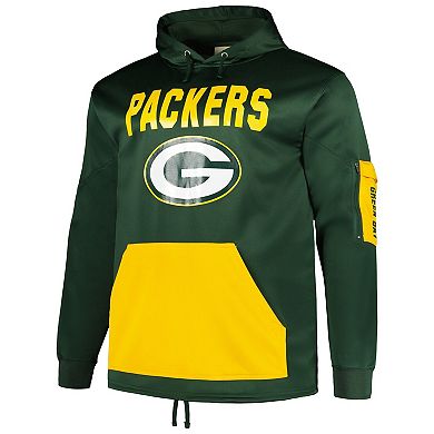 Men's Fanatics Branded Green Green Bay Packers Big & Tall Pullover Hoodie