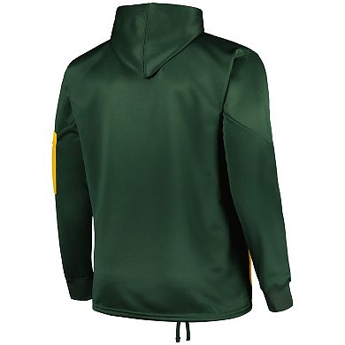 Men's Fanatics Branded Green Green Bay Packers Big & Tall Pullover Hoodie