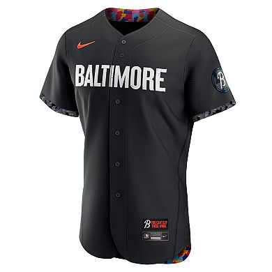 Men's Nike Black Baltimore Orioles City Connect Authentic Jersey