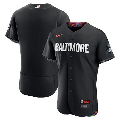 Men's Nike Black Baltimore Orioles City Connect Authentic Jersey