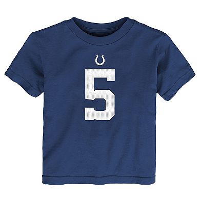 Toddler Nike Anthony Richardson Royal Indianapolis Colts 2023 NFL Draft First Round Pick Player Name & Number T-Shirt