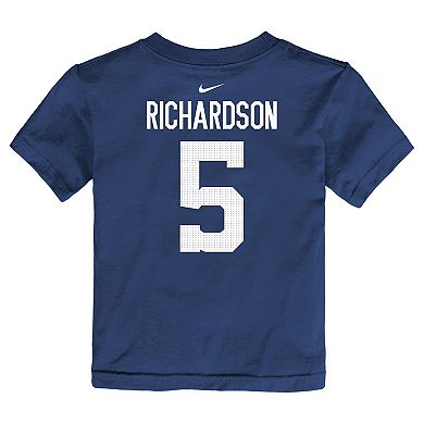 Toddler Nike Anthony Richardson Royal Indianapolis Colts 2023 NFL Draft First Round Pick Player Name & Number T-Shirt