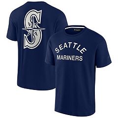 Seattle Mariners Nike Women's Tri-Blend Raglan 3/4-Sleeve T-Shirt -  White/Aqua