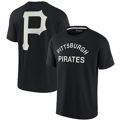 Unisex Fanatics Signature Black Pittsburgh Pirates Super Soft Short Sleeve T-Shirt