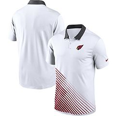 Mens NFL Team Apparel ARIZONA CARDINALS Football Polo Golf Shirt BLACK