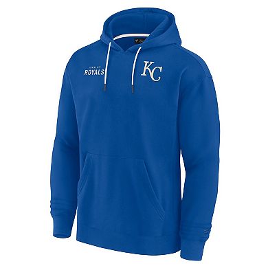 Unisex Fanatics Signature Royal Kansas City Royals Elements Super Soft Fleece Pullover Hoodie