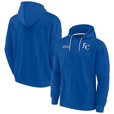 Unisex Fanatics Signature Royal Kansas City Royals Elements Super Soft Fleece Pullover Hoodie