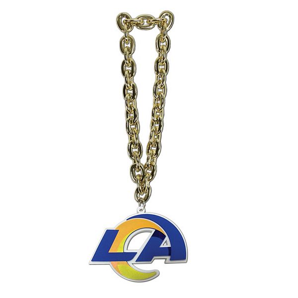 Los Angeles Rams Pendant, 14K White - The GLD Shop