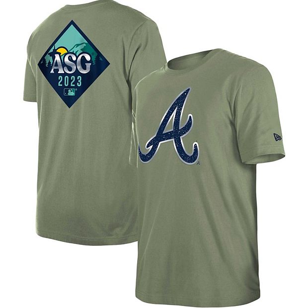 Men's New Era Green Atlanta Braves 2023 All-Star Game Evergreen T-Shirt