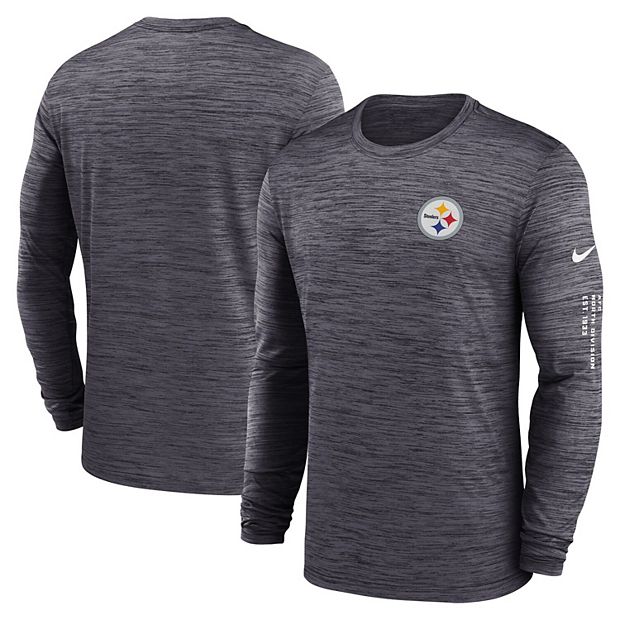 Pittsburgh Steelers Nike Toddler Icon Long Sleeve T-Shirt - Black