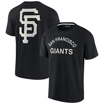 Unisex Fanatics Signature Black San Francisco Giants Super Soft Short Sleeve T-Shirt