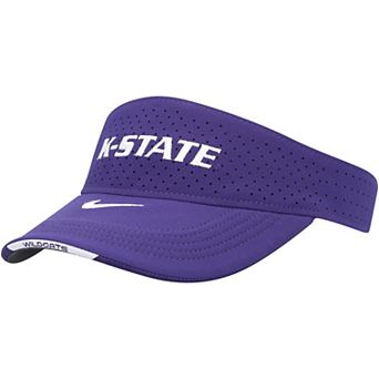 Men's Nike Purple Kansas State Wildcats 2023 Sideline Performance Adjustable Visor