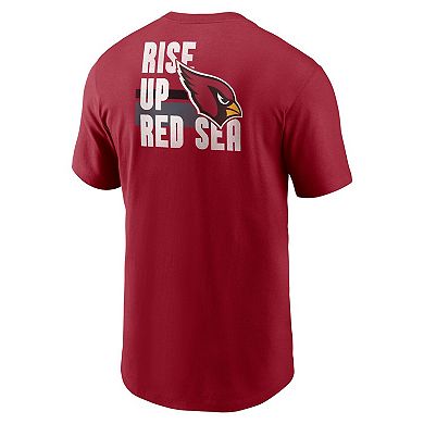 Men's Nike Cardinal Arizona Cardinals Blitz Essential T-Shirt